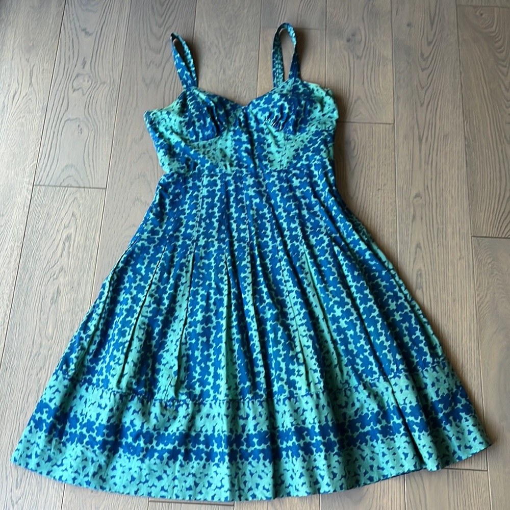 Marc Jacobs Blue Floral Dress 👗